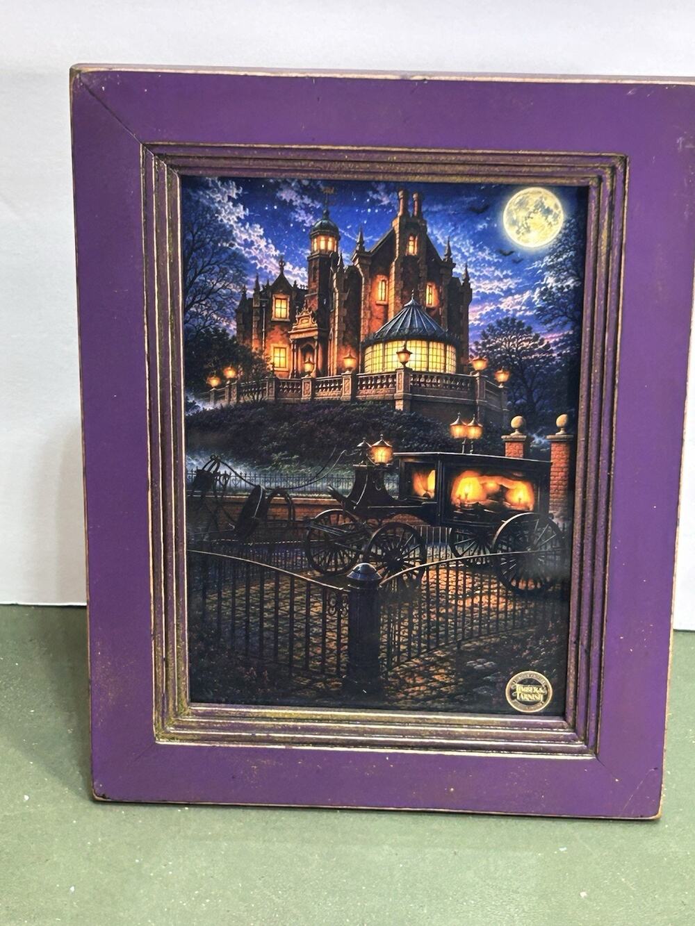 Disney Magic Kingdom Haunted Mansion 2026 Limited Edition 5x7 Framed Print